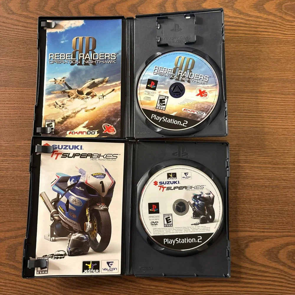 Sony PS2 Racing Game Lot 5 Games Excellent Condition Suzuki Corvette Sprint Cars